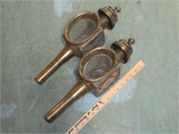 Pr. Brass Carriage Lamps