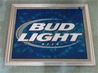 Bud Light Beer Sign 26 1/2" x 32 1/2"