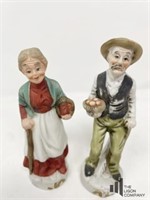 Grandmother and Grandfather Figurines