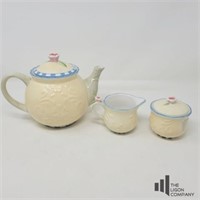 Teapot, Creamer and Sugar by Better Homes