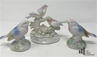 Porcelain Bird Figurines