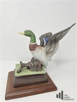 Ceramic Duck Figurine