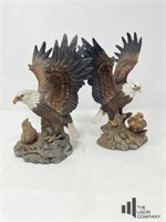 Ceramic Eagle Figurines