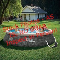 Summer waves 15’ quick set ring pool w/ pump