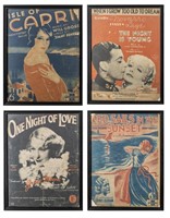 Framed Vintage Show Posters, 4