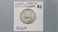 1893 Isabella Quarter be2063