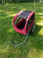 Dog bicycle trailer. 38x22x36. Clean.