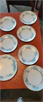Group of 7 pre-war Haviland France  hand painted