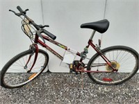 USED PROTOUR COUGAR RED BIKE ,