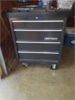 Craftsman tool chest. Rollers.