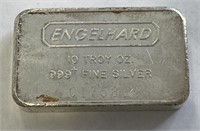 Engelhard 10 Troy Oz. 999+ Fine Silver