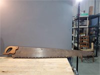 Vintage 2 Man Hand Saw