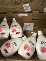 5 DOVE BODY WASH