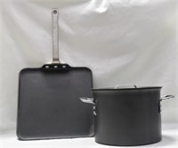 CALPHALON GRIDDEL & 6.5 QT PAN