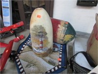 GROUP LOT -- CRAB POT FLOATS & 1 PAINT DECORATED