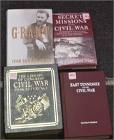 4 CIVIL WAR BOOKS: EAST TN IN THE CIVIL WAR, GRANT