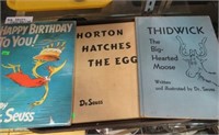 3 EARLY EDITION DR. SEUSS BOOKS