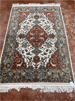 Persian Hand Knotted Rug, 4'2"w x 6'11"