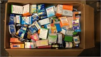 Box lot of new Target health and wellness