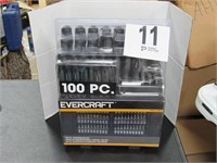 (100) Piece Screwdriver Set (Evercraft)