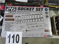 (26) Piece SAE Socket Set