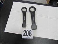 (2) Wheel Nut Hammer Wrenches