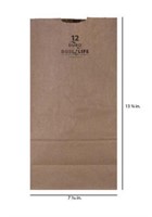 Duro Member's Mark Bag 12# Kraft Bags 500