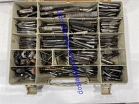 Container Full of Tap & Die Sets, extractors