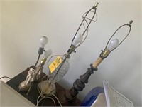 ASSORTED TABLE LAMPS