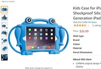 Kids Case for iPad Mini 1 2 3 4 5 - CHIN FAI