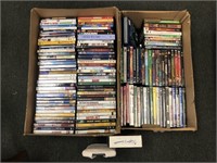 2 boxes of movies from Disney, Warner Bros, 20th