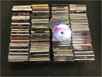 2 boxes of assorted CDs including genres such as