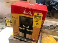 MAKETA TAKE 2 COFFEE MAKER (NEW IN BOX)