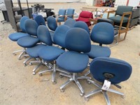 (11) Rolling Office Chairs