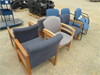 (9) Assorted Office Chairs