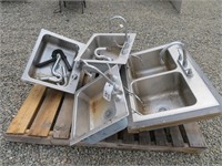 Assorted Stainless Steel Sinks