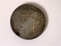 1922 D Peace dollar