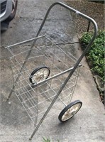 Vintage Shopping Basket/Cart