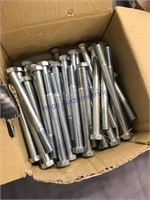 BOX OF LARGE BOLTS