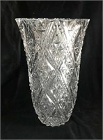 Bohemian Lead Crystal Vase