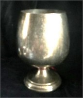 Silver Plated Footed Vase