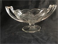 Etched Clear Depression Glass
