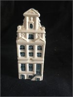 Blue Delft House From Klm Airlines