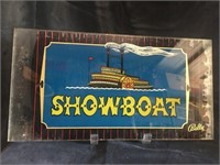 Showboat Bally Casino Glass Sign