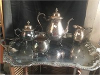 Sheridon Tea Set W/Tray