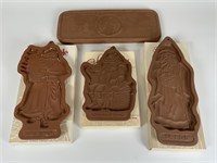 Longaberger Pottery Cookie Molds