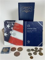 Coins and lock box