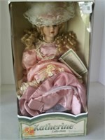 porcelain doll in box