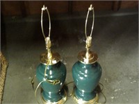 set of large lamps