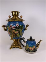 Beautiful Electric Samovar & tea pot